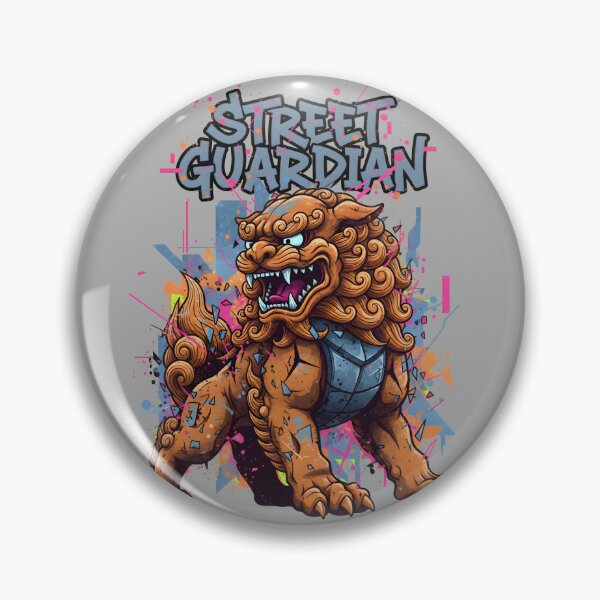 Item preview, Foo Dog Street Guardian designed and sold by SketchNStyle.