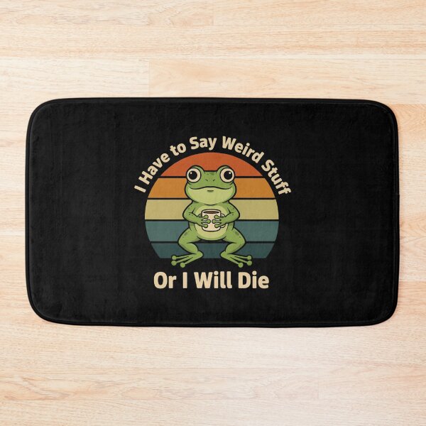 Item preview, 90s Frog Humor Style Vintage Funny Quote Silly designed and sold by JackyEstera.