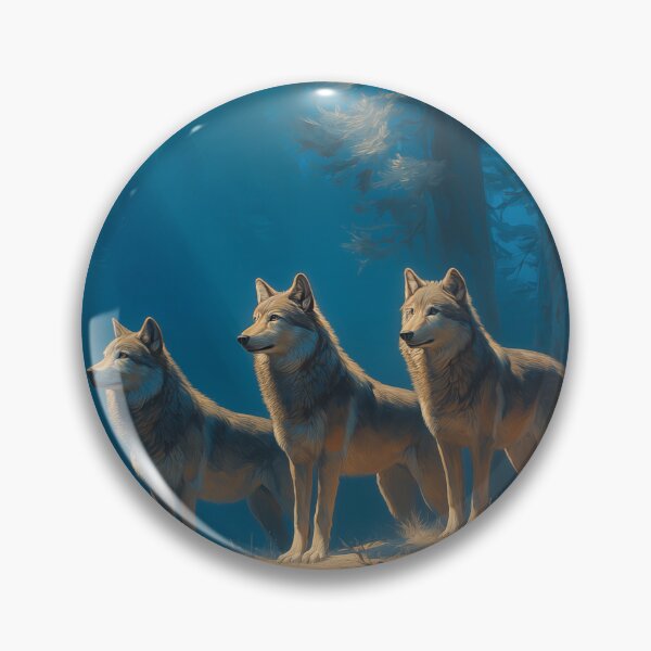 Item preview, Wolf pack in a Forest designed and sold by PetsArt.