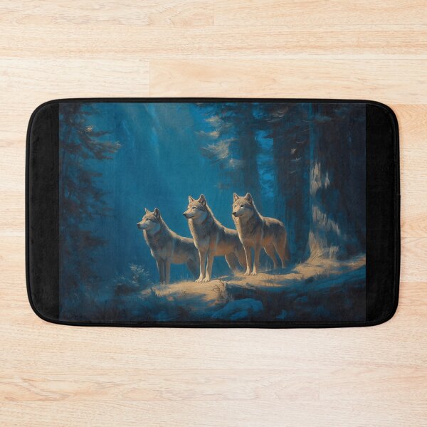 Item preview, Wolf pack in a Forest designed and sold by PetsArt.