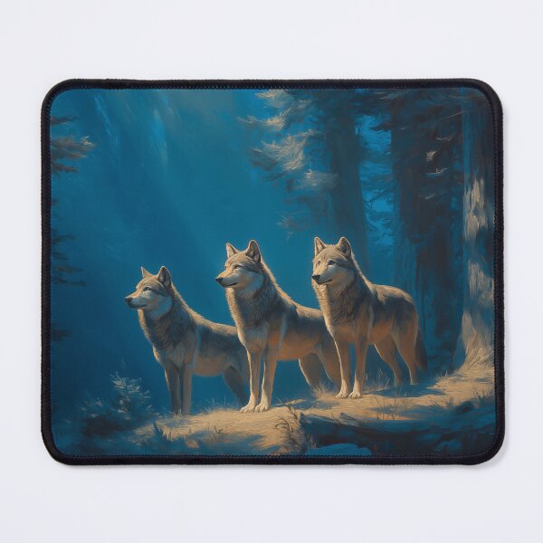 Item preview, Wolf pack in a Forest designed and sold by PetsArt.