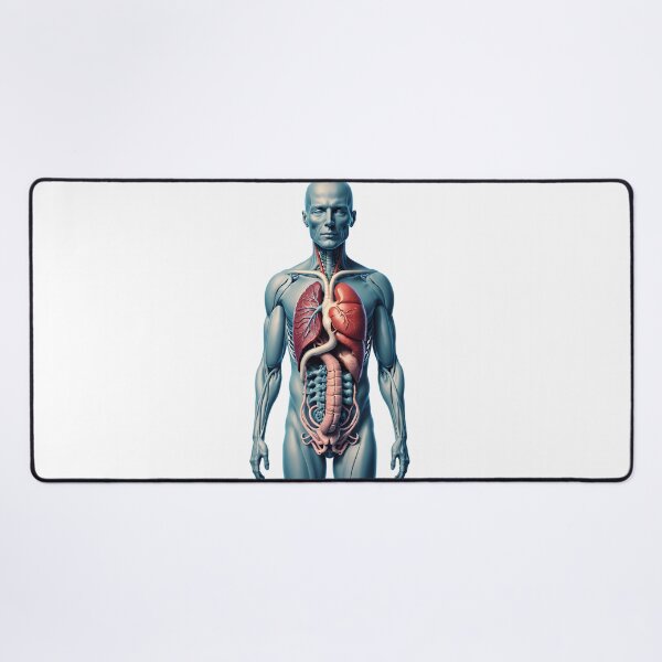 Item preview, Anatomical Human Torso with Internal Organs (3D Digital Art) designed and sold by Maldives-Art.
