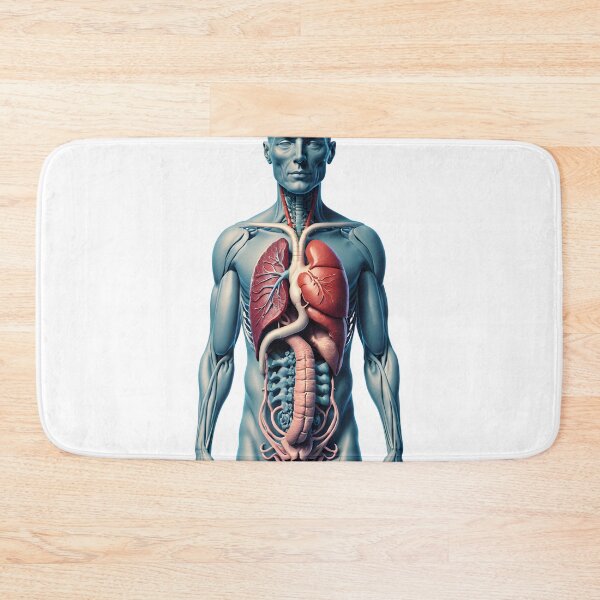 Item preview, Anatomical Human Torso with Internal Organs (3D Digital Art) designed and sold by Maldives-Art.