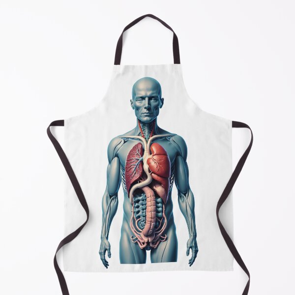 Item preview, Anatomical Human Torso with Internal Organs (3D Digital Art) designed and sold by Maldives-Art.