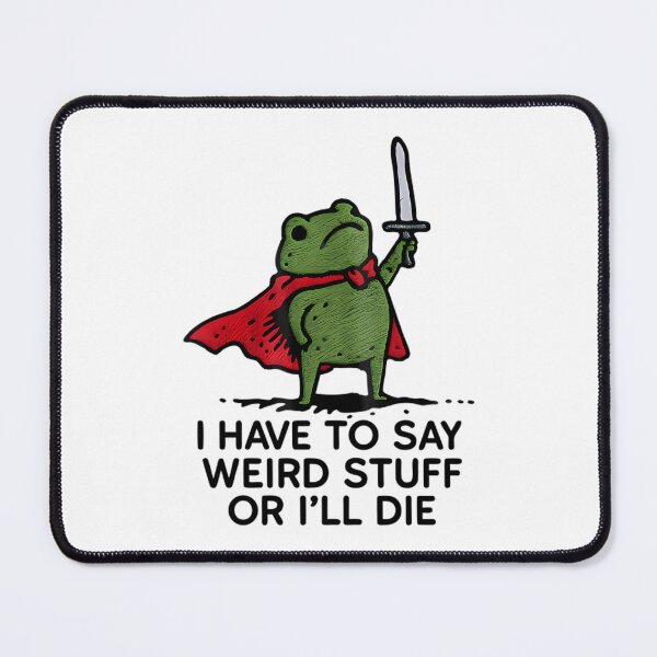 Item preview, Style Funny Vintage Frog Quote Silly Humor 90s designed and sold by JackyEstera.