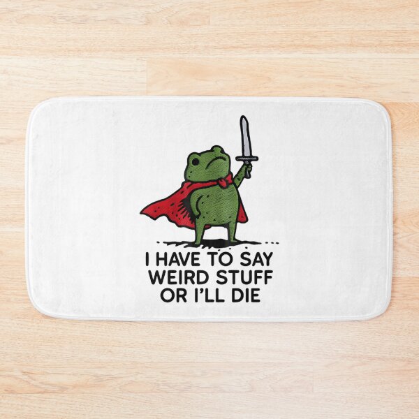 Item preview, Style Funny Vintage Frog Quote Silly Humor 90s designed and sold by JackyEstera.
