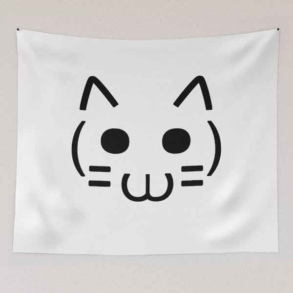 Item preview, Cat Kaimoji designed and sold by Prints-by-Olaf.