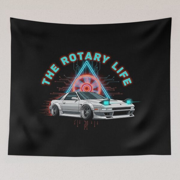Item preview, The Rotary Life - Wankel Engine Power JDM Enthusiast Car Graphic designed and sold by nhstaruna.