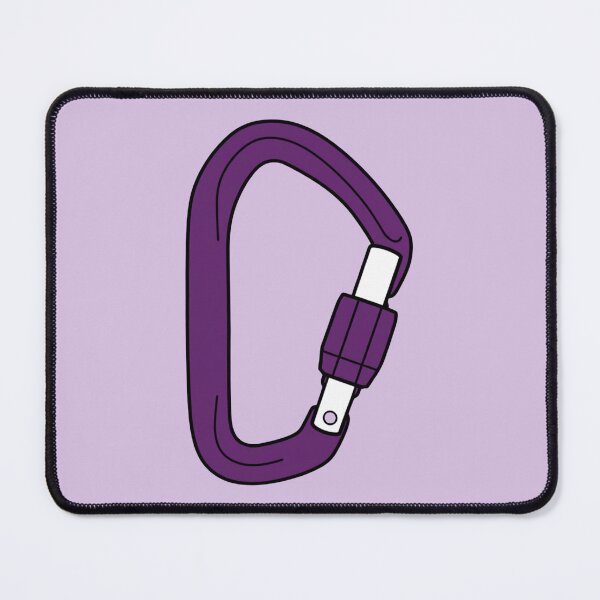 Item preview, Purple Carabiner Lesbian Symbol designed and sold by Sapphic-Charm.