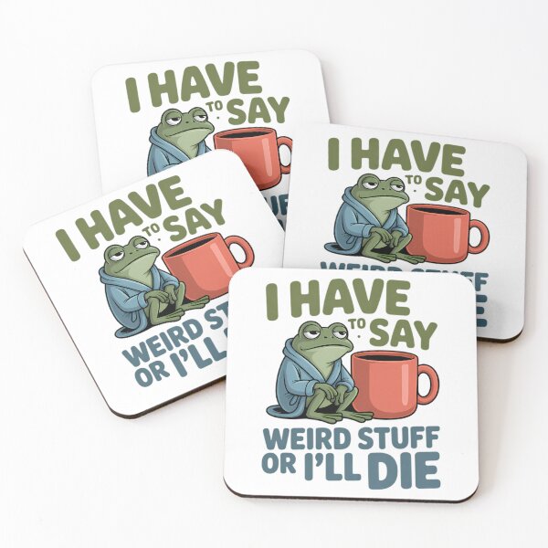 Item preview, Funny Style Silly Vintage Humor Quote Frog 90s designed and sold by JackyEstera.