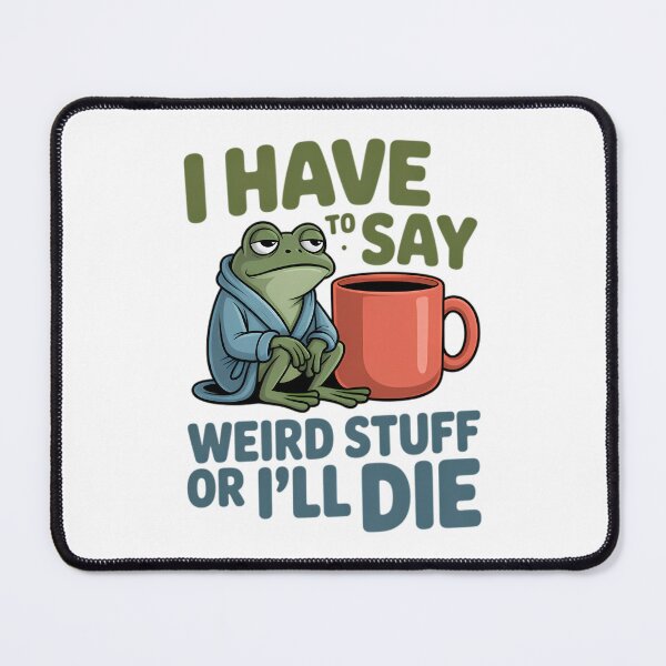Item preview, Funny Style Silly Vintage Humor Quote Frog 90s designed and sold by JackyEstera.