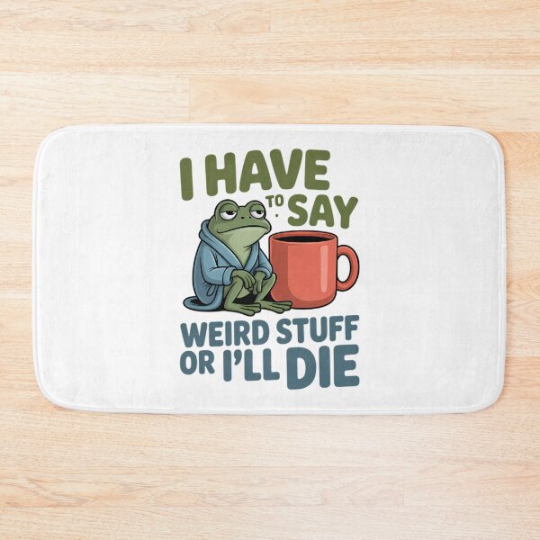 Item preview, Funny Style Silly Vintage Humor Quote Frog 90s designed and sold by JackyEstera.