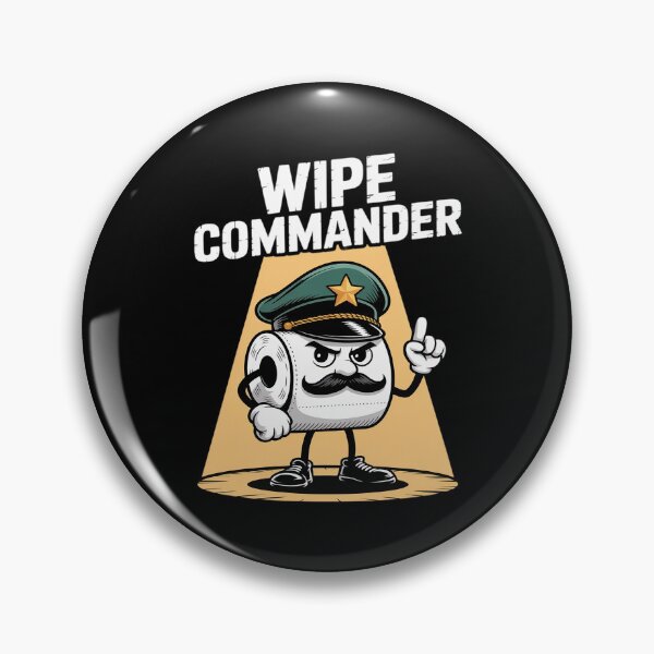 Item preview, Wipe Commander Funny Bathroom Toilet Paper designed and sold by PeteHomenick.