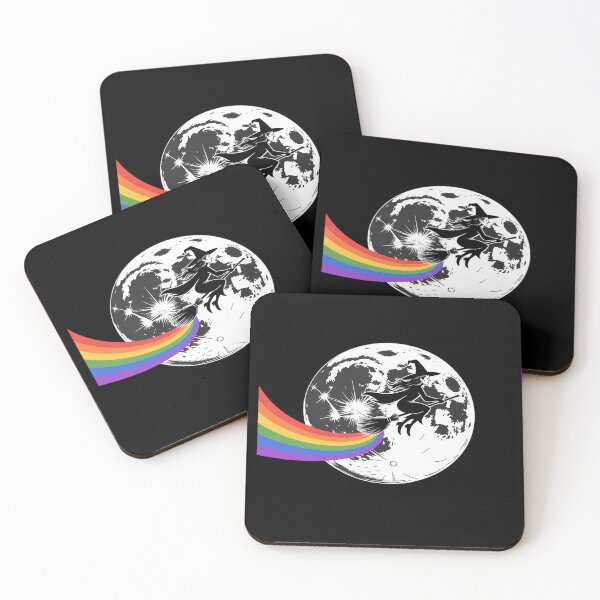 Item preview, Witch Rainbow Flag LGBT-Q Gay Pride Month Equality designed and sold by PeteHomenick.
