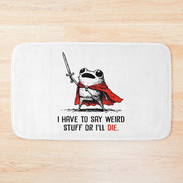 Item preview, Quote Humor Vintage 90s Funny Style Frog Silly designed and sold by JackyEstera.