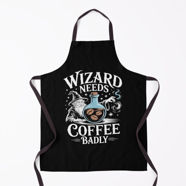 Item preview, Wizard Needs Coffee Badly Fantasy Magic Potion designed and sold by PeteHomenick.