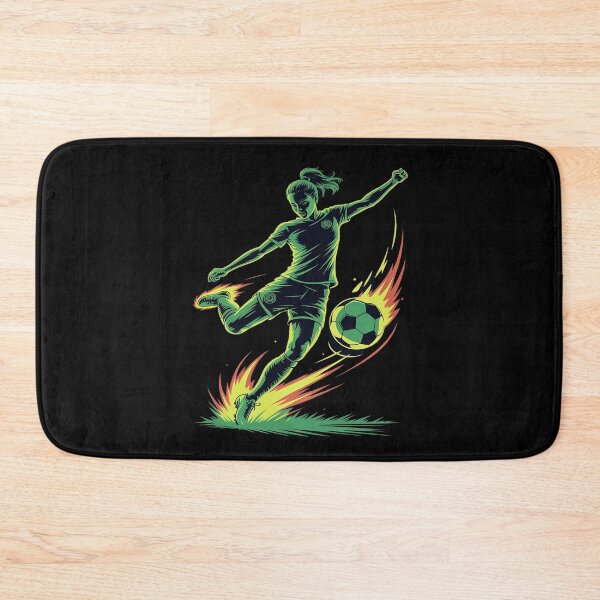 Item preview, Women's Soccer Power Kick Forward Motion Athlete designed and sold by PeteHomenick.