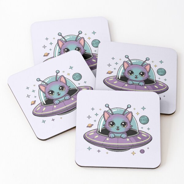 Item preview, Alien Cat designed and sold by Prints-by-Olaf.