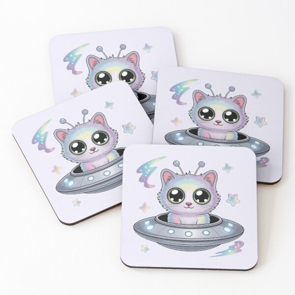 Item preview, Alien Cat designed and sold by Prints-by-Olaf.
