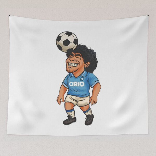 Item preview, Vintage Diego Armando Maradona Napoli Cartoon designed and sold by yolandaHazel.