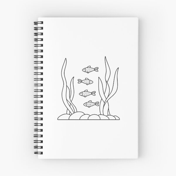Item preview, Tetras darting between plants in aquarium water designed and sold by rasagamastore.