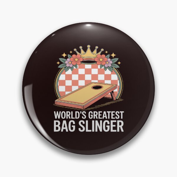 Item preview, World's Greatest Cornhole Bag Slinger designed and sold by PeteHomenick.