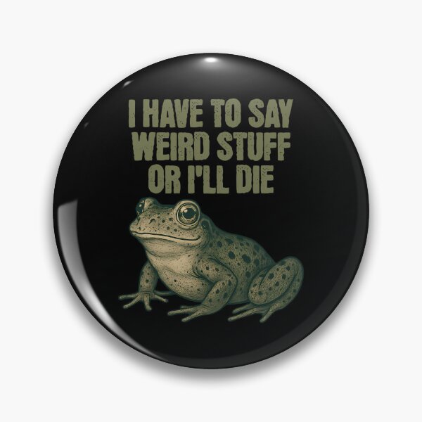 Item preview, Vintage Humor Quote Funny Frog Silly 90s Style designed and sold by JackyEstera.