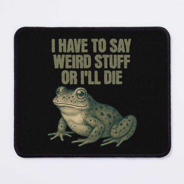 Item preview, Vintage Humor Quote Funny Frog Silly 90s Style designed and sold by JackyEstera.