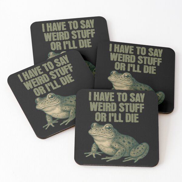 Item preview, Vintage Humor Quote Funny Frog Silly 90s Style designed and sold by JackyEstera.