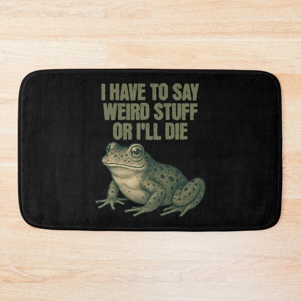 Item preview, Vintage Humor Quote Funny Frog Silly 90s Style designed and sold by JackyEstera.