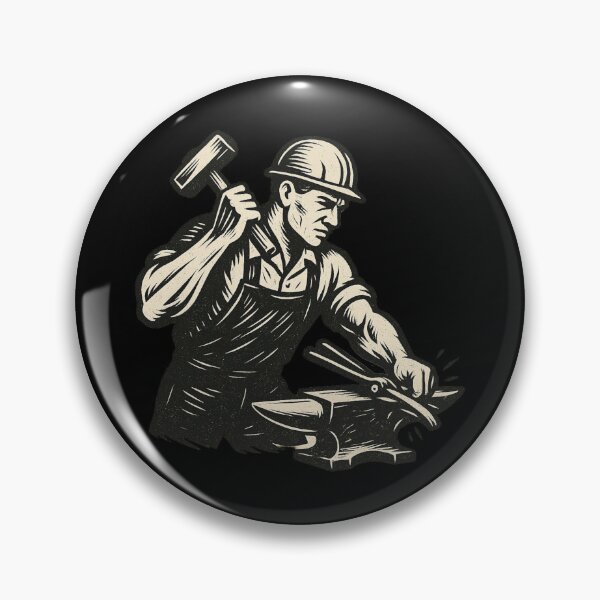 Item preview, Vintage Ironworker designed and sold by Prints-by-Olaf.