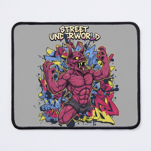 Item preview, Oni Street Underworld Demonic Graffiti designed and sold by SketchNStyle.