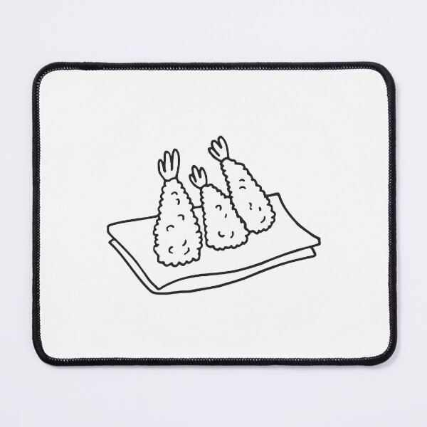 Item preview, Tempura piece resting on a paper towel in the kitchen designed and sold by rasagamastore.
