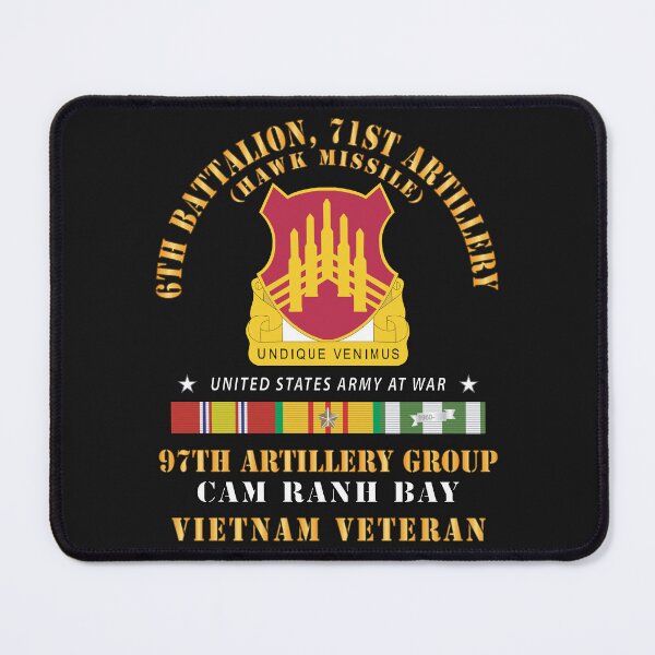 Item preview, Army - 6th Battalion, 71st Artillery - Hawk - Cam Ranh Bay, Vietnam Veteran X 300) designed and sold by Military Insignia Products.