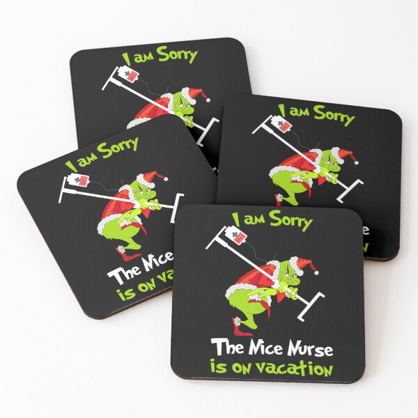 Item preview, Grinch Funny Nurse Vacation Christmas Humor Design designed and sold by Kasey Wolfe.