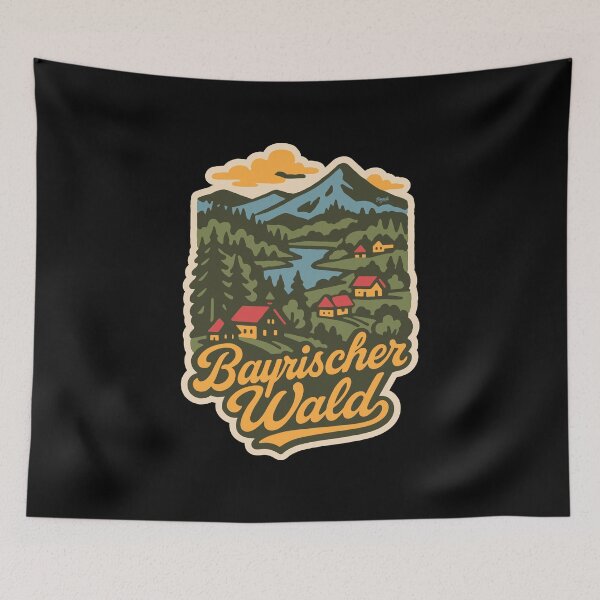Item preview, Bavarian Forest Landscape designed and sold by Boogosh.