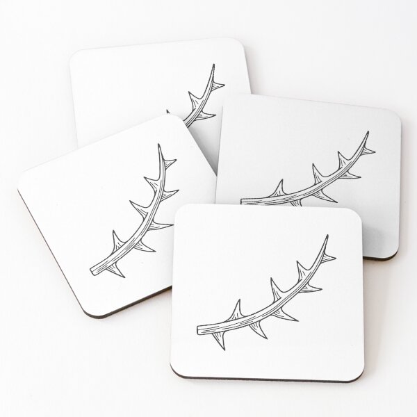 Item preview, A thorn attached to a vine crawling up a wall designed and sold by rasagamastore.