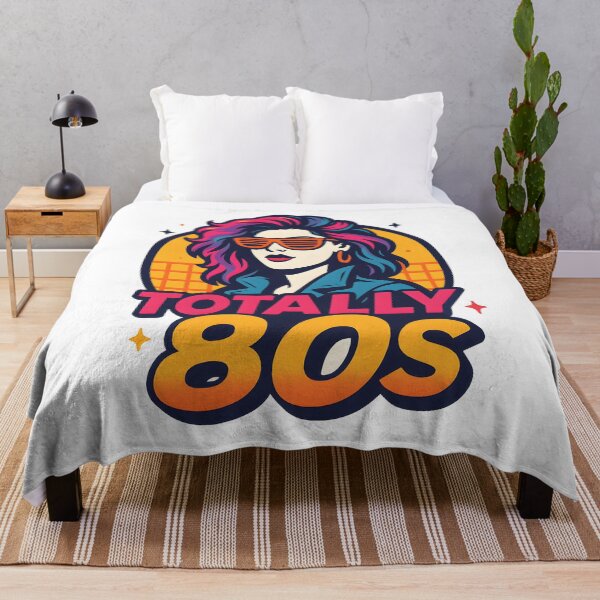 Item preview, Mujer retro de los 80 con gafas de sol de neón y tipografía atrevida: estilo synthwave. designed and sold by The-T-In-Retro.