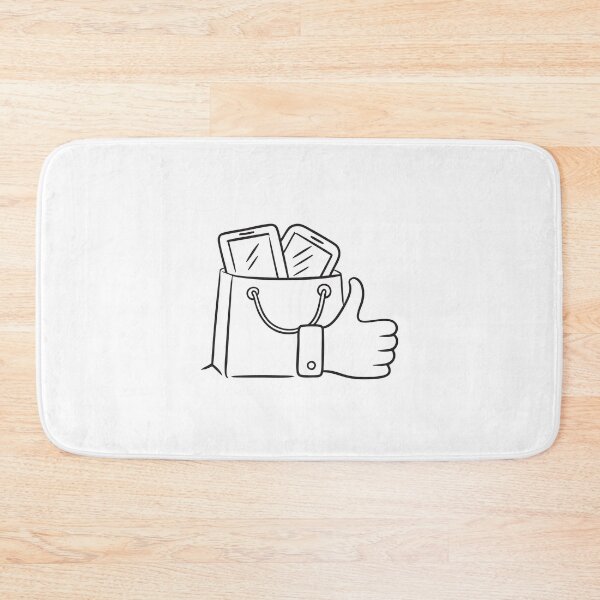 Item preview, A thumb symbol beside a shopping bag filled with gadgets designed and sold by rasagamastore.