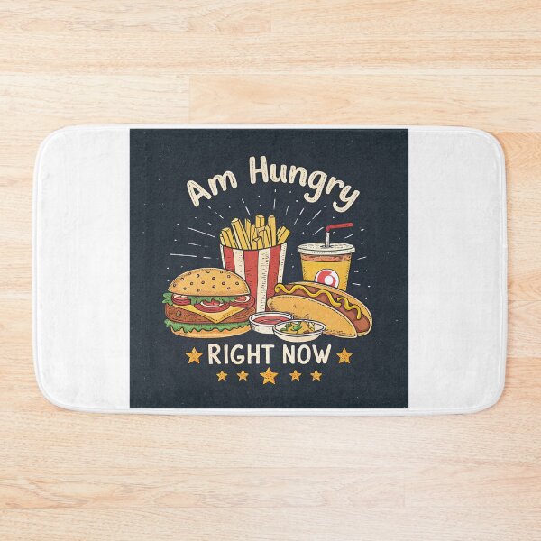 Item preview, AM HUNGRY RIGHT NOW designed and sold by Fabrifrank.