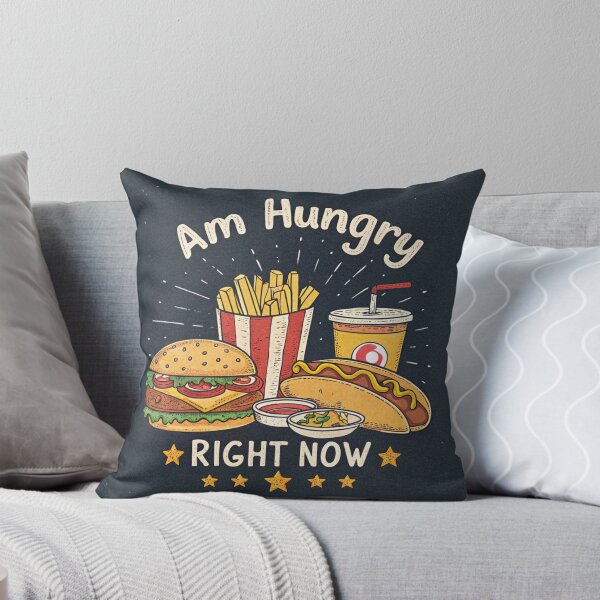 Item preview, AM HUNGRY RIGHT NOW designed and sold by Fabrifrank.