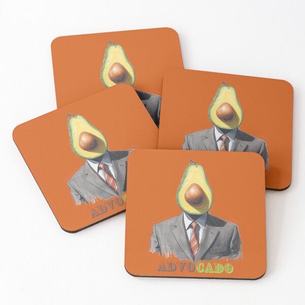 Item preview, Advocado - Funny Avocado Lawyer Poster Funny Gifts designed and sold by Stanley the Creator.