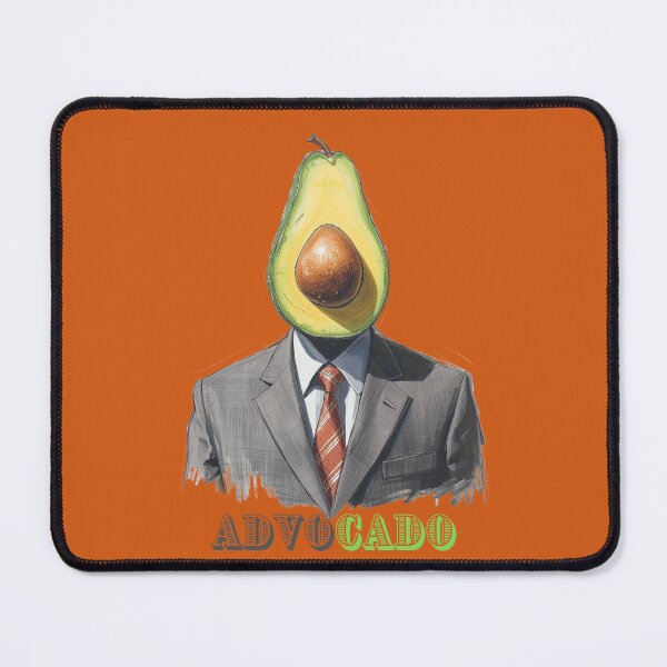 Item preview, Advocado - Funny Avocado Lawyer Poster Funny Gifts designed and sold by Stanley the Creator.