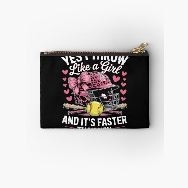 Item preview, Yes I Throw Like A Girl And It's Faster Than You Softball designed and sold by PeteHomenick.