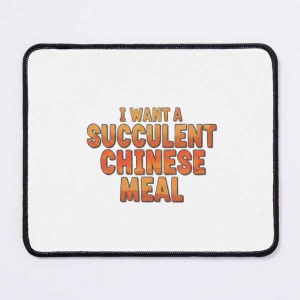 Item preview, Funny Succulent Chinese Meal Retro Text designed and sold by Smilebigfortheworld.