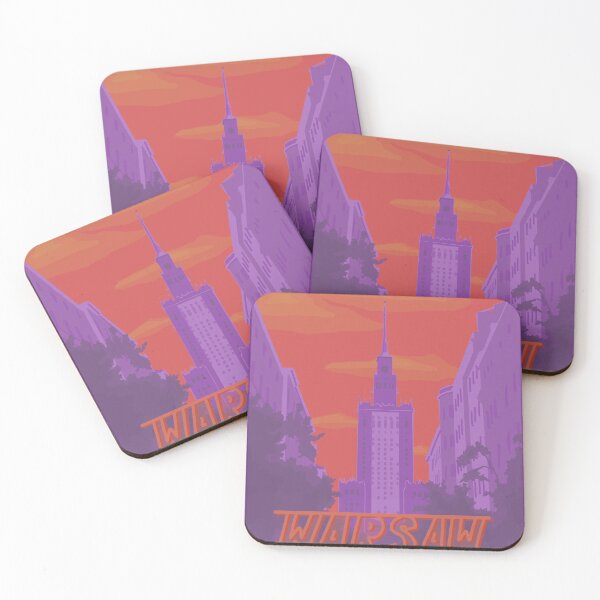 Item preview, Warsaw city post card designed and sold by Artitude0.
