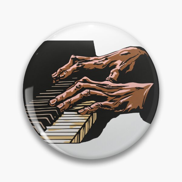 Item preview, Pianist Hands – Piano Music Player designed and sold by SleekLineSketches.