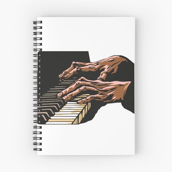Item preview, Pianist Hands – Piano Music Player designed and sold by SleekLineSketches.
