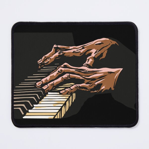 Item preview, Pianist Hands – Piano Music Player designed and sold by SleekLineSketches.