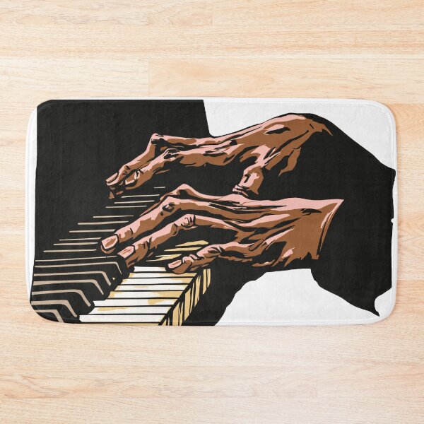 Item preview, Pianist Hands – Piano Music Player designed and sold by SleekLineSketches.